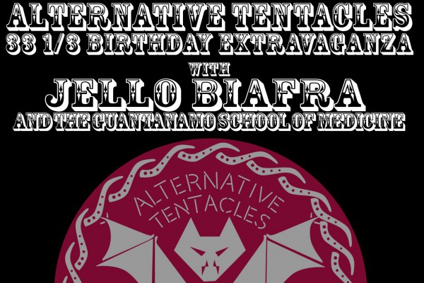Alternative Tentacles Announces 33 1/3 Anniversary Show