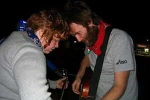 Paul Baribeau and Ginger Alford