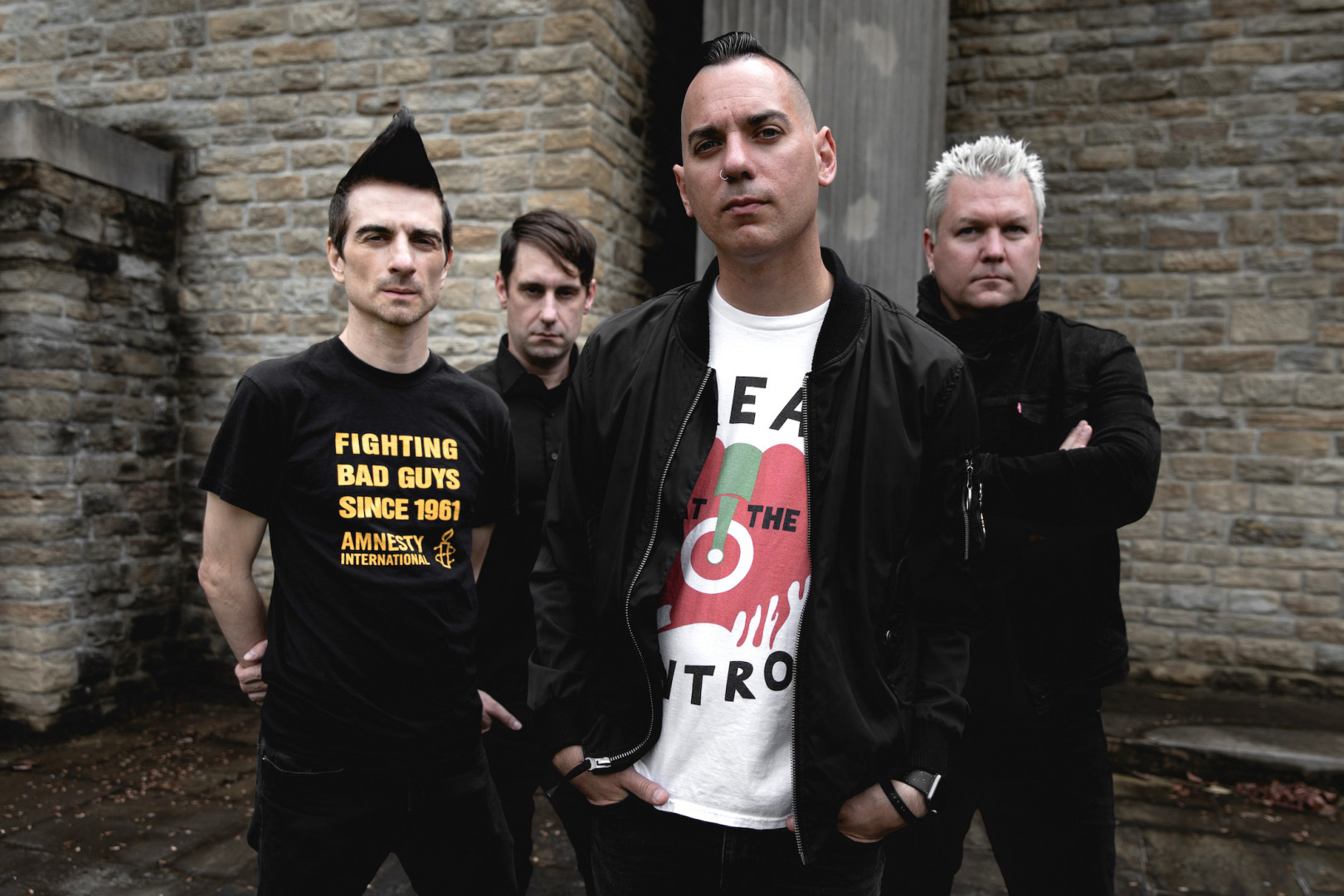 Anti-Flag announce new album, release "LAUGH. CRY. SMILE. DIE. (feat. Shane Told)" video