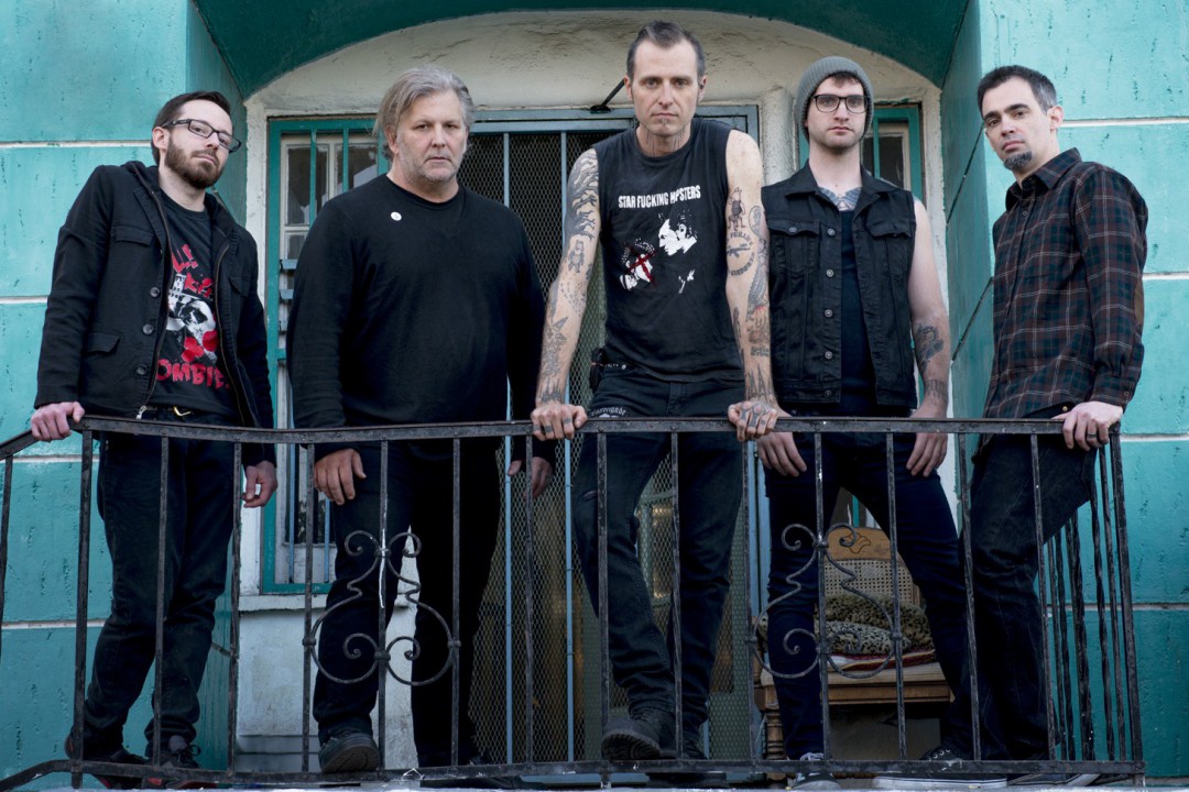 Leftover Crack finish laying down recordings for new album