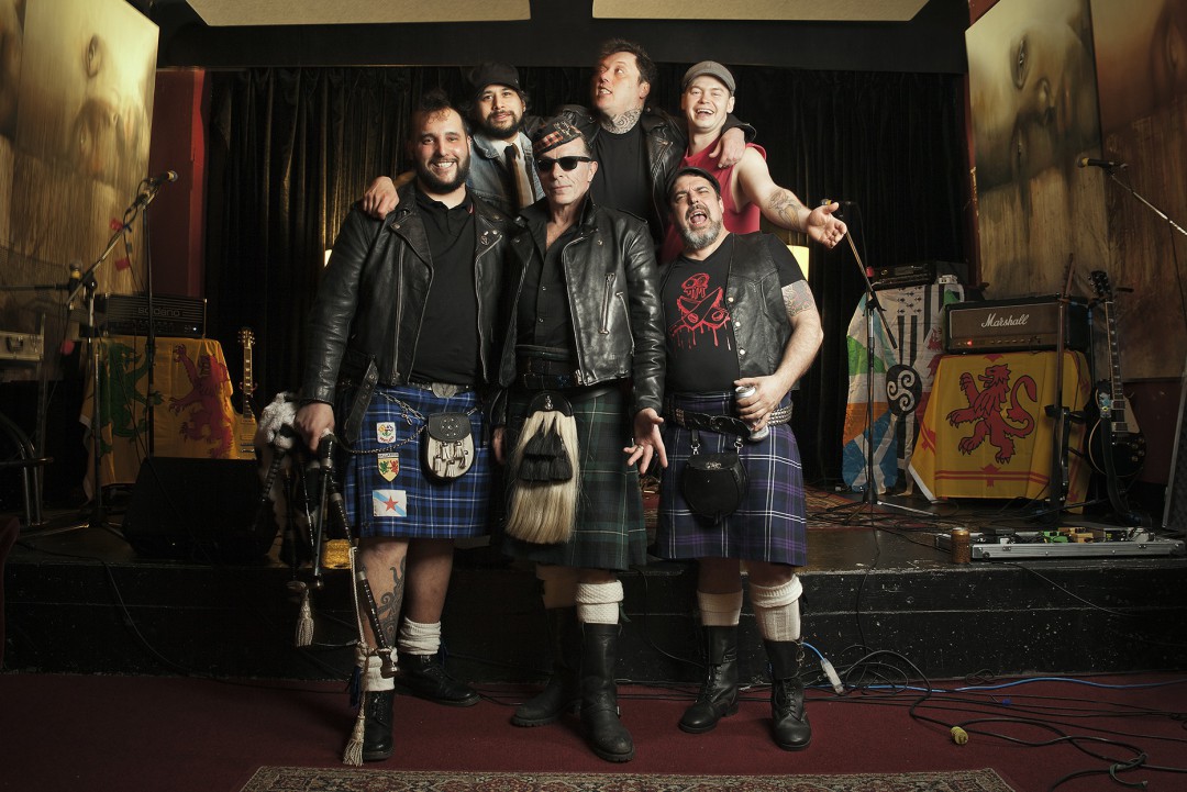 The Real McKenzies: "Droppin' Like Flies"