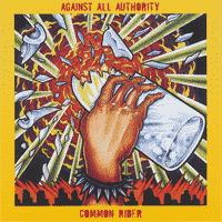 Against All Authority / Common Rider - Split (Cover Artwork)