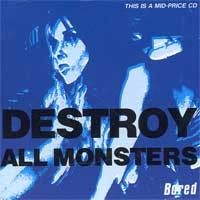 Destroy All Monsters - Bored (Cover Artwork)