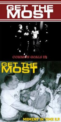 Get the Most - Common Goals / Moment in Time [7 inch] (Cover Artwork)