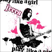Jerra - Play Like a Girl (Cover Artwork)