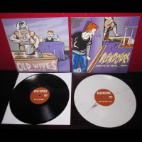 Old Wives / The Blendours - split [12-inch] (Cover Artwork)