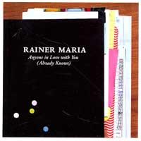 Rainer Maria - Anyone In Love With You (Already Knows) (Cover Artwork)