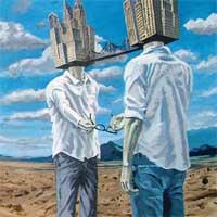 Small Leaks Sink Ships - Until the World Is Happy; Wake Up You Sleepyhead Sun (Cover Artwork)