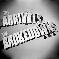 The Arrivals / The Brokedowns - Split [7 inch] (Cover Artwork)