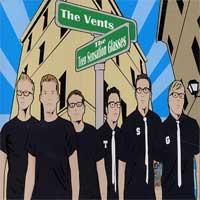 The Vents / The Teen Sensation Glasses - Split (Cover Artwork)
