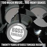 Various - Too Much Music... Too Many Bands: Twenty Years of Boss Tuneage Records (Cover Artwork)