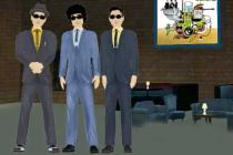 Beastie Boys in "virtual 3D chat" today