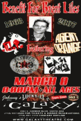Brent Liles Benefit featuring D.I., Channel 3, Agent Orange &amp; more