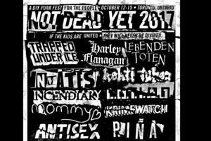 Trapped Under Ice, Harley Flanagan, Lebenden Toten playing Not Dead Yet