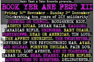 Book Yer Ane Fest XII announces first batches of acts