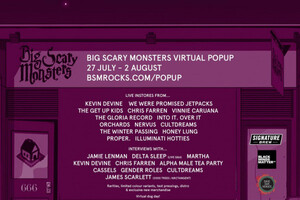 Big Scary Monsters is hosting a Virtual pop-up event