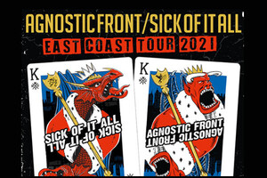 Sick of It All/Agnostic Front announce rescheduled East Coast tour