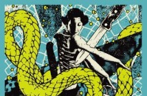 Heather Gabel/Richard "Horsebites" Minino silkscreened poster