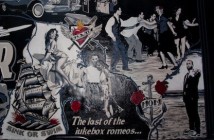 Gaslight Anthem mural painted in Los Angeles