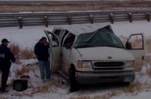 O Pioneers!!! roll van, everyone's ok