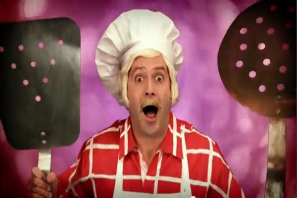 Rocket from the Crypt: "He's a Chef" (Yo Gabba Gabba)