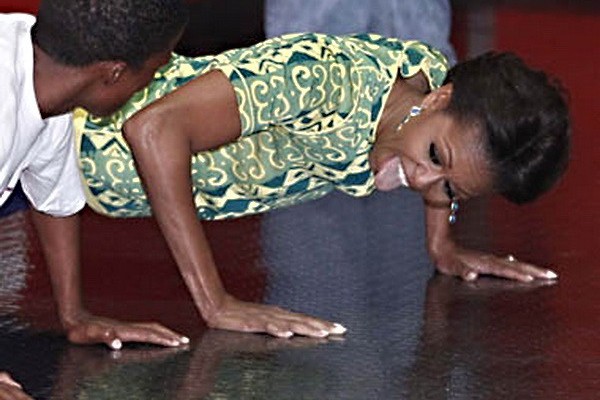 Michelle Obama's healthy living album to feature Travis Barker