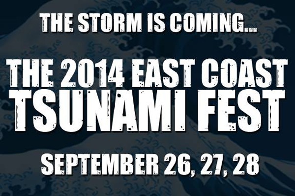 East Coast Tsunami Fest lineup announced