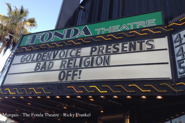 Saturday Photo Feature: Bad Religion/OFF!/The Interrupters