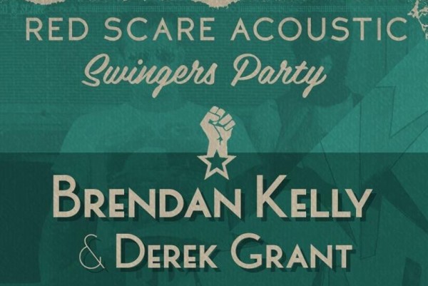 Brendan Kelly and Derek Grant to perform at Red Scare Acoustic Swingers Party shows