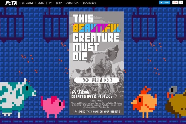 The Smiths and PETA release anti-slaughterhouse game
