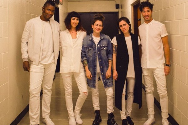 No Doubt's Gabrial McNair playing on Tegan and Sara tour