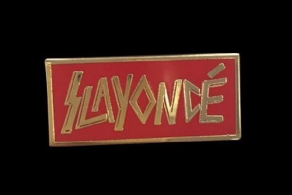 Beyonce selling Slayer influenced pins