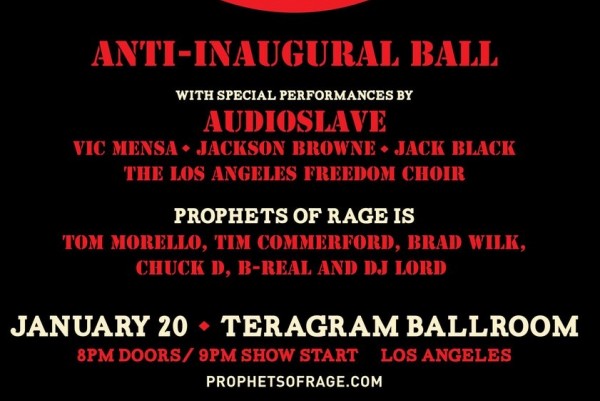 Audioslave to reunite at anti-Inauguration gig