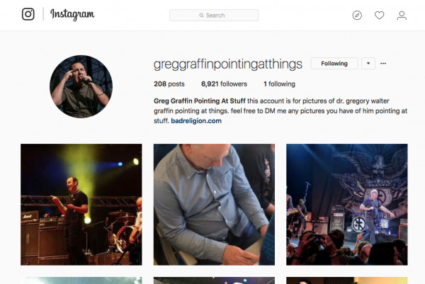 Growing trend of punk icon-dedicated accounts popping up on Instagram