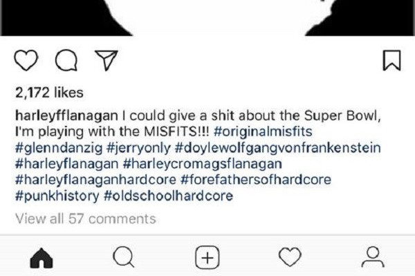 Harley Flanangan added to NJ Misfits show