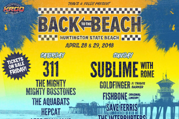 311, Sublime with Rome headline Back to the Beach Ska Fest