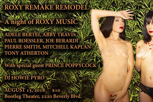 Screamers' Paul Roessler to play keyboards in Roxy Music set