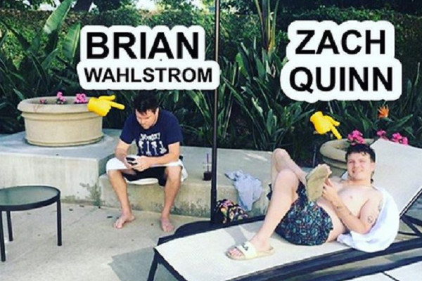 Brian Wahlstrom and Zach Quinn form Bandaid Brigade