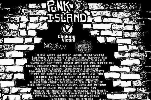 Choking Victim, World/Inferno, Days n Daze to play punk island