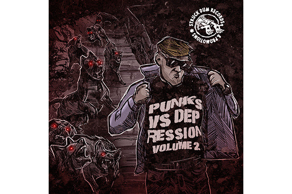 Struck Dum Records releases "Punks Vs Depression Volume 2" charity comp