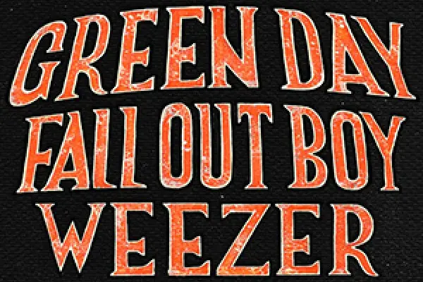 Gren Day Hella Mega Tour Shirt Music Rock Band *2 Sides Vintage