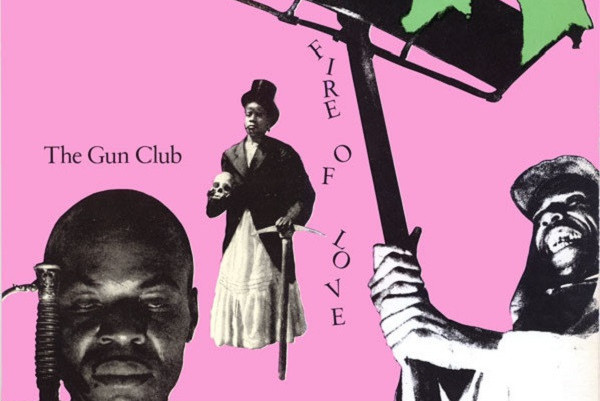 Terry Graham, Jesse Michaels, Sharif Dumani, Terri Wahl cover Gun Club at live show