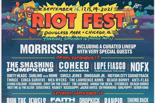 Riot fest deals chicago