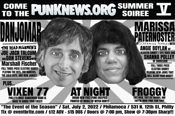 Summer Soiree 5 with DanJoMar and Marissa Paternoster is tomorrow, July 2, in Philly!!!