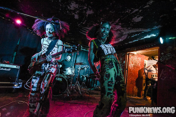 Photos: Nova Twins at Sneaky Dee's in Toronto, ON 03/29