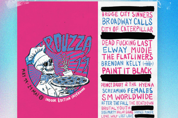 The Flatliners, Paint It Black, Screaming Females, more to play Pouzza Fest 2023