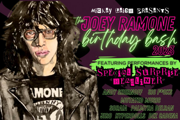 Andy Shernoff Dez Cadena Surprise Headliner To Play Joey Ramone