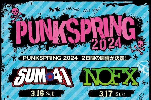 Festivals & Events: NOFX and Sum 41 to headline Punkspring 2024 