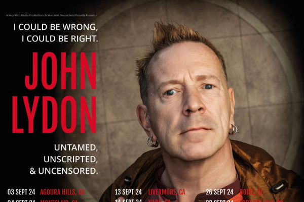 John Lydon announce North American spoken work tour