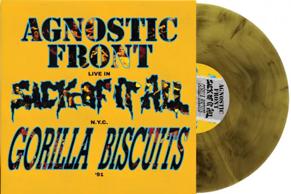 Agnostic Front, Sick of It All, Gorilla Biscuits to release archive live LP